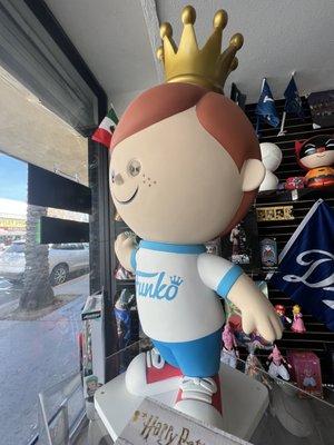 Freddy Funko Statue at our new Funko POP! store location.