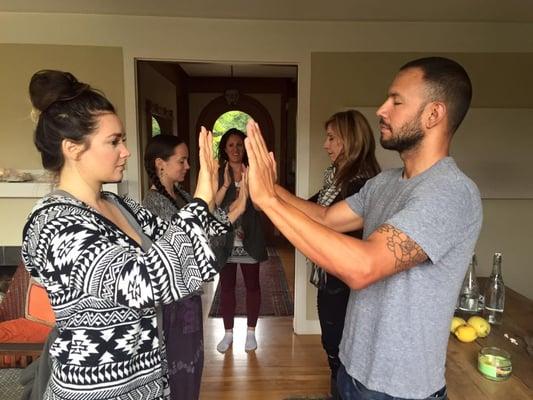 Reiki 1 Certification course - San Diego, May 2016.