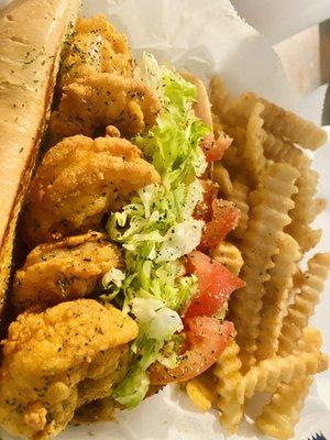 Shrimp po boy