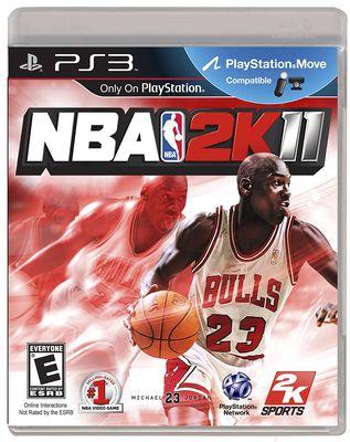 NBA 2K11 box art. 2010.