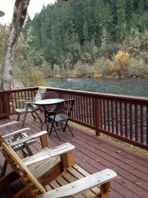 View from the cabin deck! Breathtaking and relaxing!