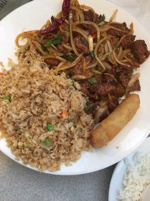 Mongolian Beef Meal