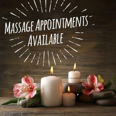 Call or text 304-906-9312 to book your next massage!