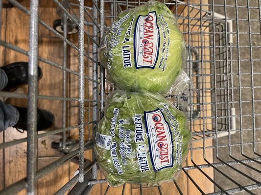 The only good lettuce in Spartanburg or Gaffney, S.C.---- KUDOS !!!!!!