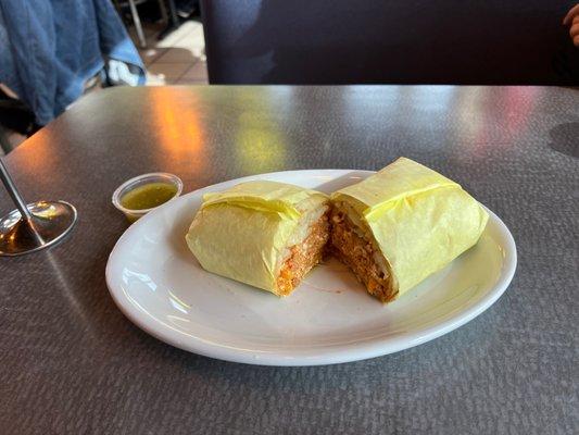 Chorizo burrito