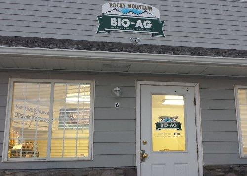 Rocky Mountain BioAg Storefront.