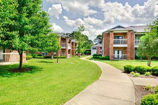 The Wimbledon Green apartments in Little Rock, Arkansas.