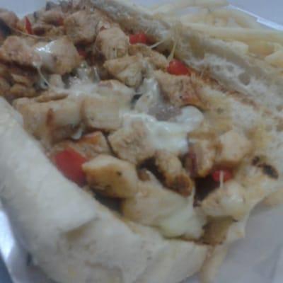 Grilled Chicken Philly