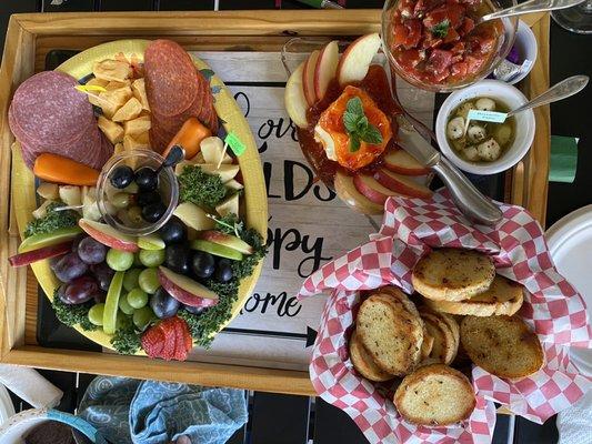 Charcuterie board-deliciousness