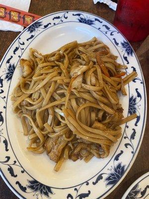 Chicken lo mein