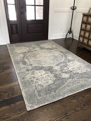 Area rug cleaning