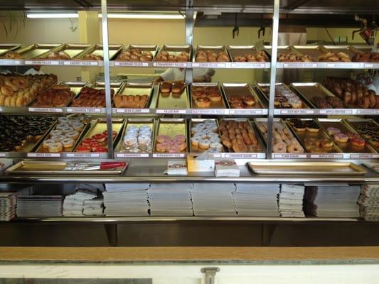 The selection to choose from is insane!!!! Start off with the plain glazed.