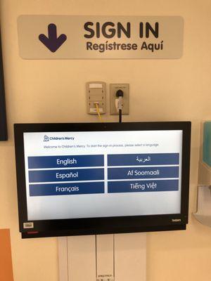 Register touch screen