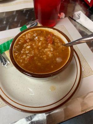 Stuffed pepper soup