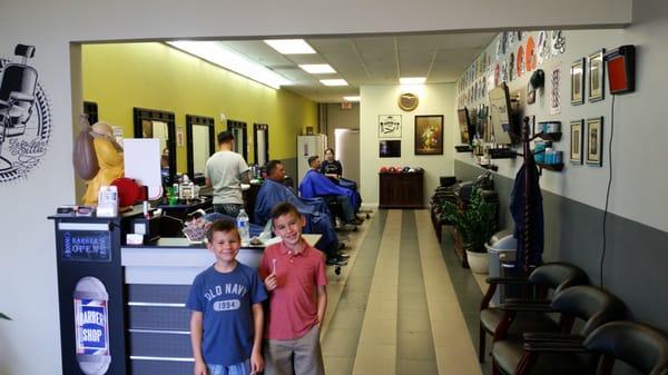 This Barber shop ROCKS.!