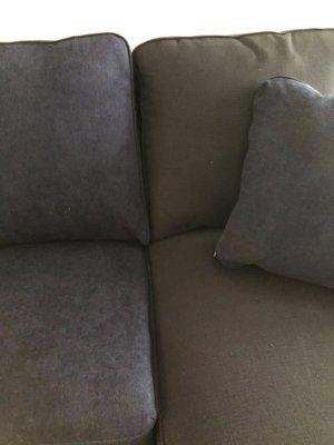 Note two different couches