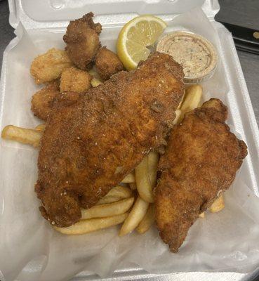 Randall's special (fish & chips)