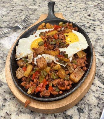 Chorizo Hash Skillet