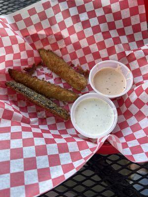 Fried pickles