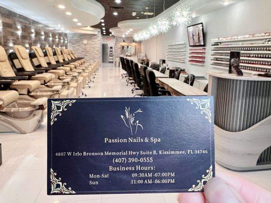 Passion Nails & Spa_Bussiness Card