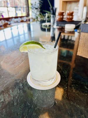 Elderflower margarita