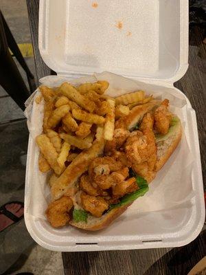 Shrimp po boy