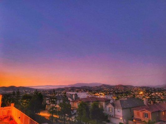 Lake Elsinore before fireworks