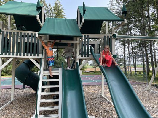 Large playground for kids of all ages