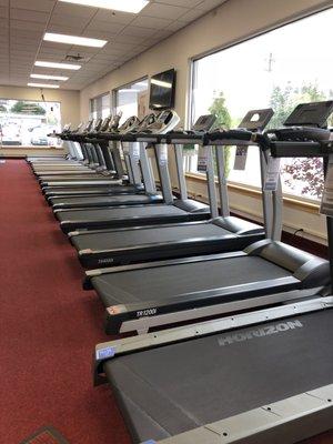 Horizon Fitness Treadmills, Landice Fitness Treadmills, Matrix Fitness Treadmills and more.