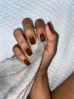 Powder dip - natural nails