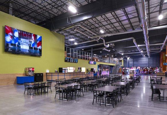 Moe's Kitchen serves gourmet pizza, appetizers, and more. Watch an exciting sports game on the 180" big screen tv!