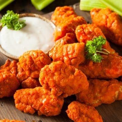 Boneless Buffalo hot wings