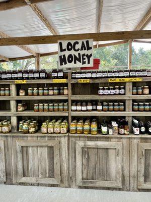 A spoonful of Local honey keeps the allergies away!