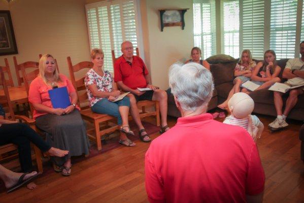 family learning CPR and First Aid-New Great Grand baby is on the way!