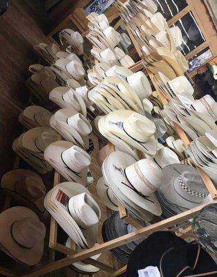 We carry a large selection of cowboy hats including brands like Stetson, Twister, American Hat Co, Bailey, and many more!