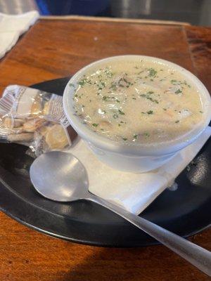 Clam chowder