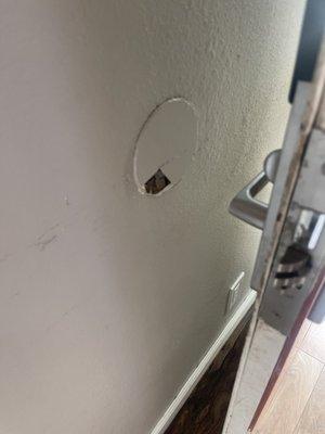 Hole in walls