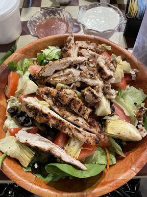 Grilled chicken salad