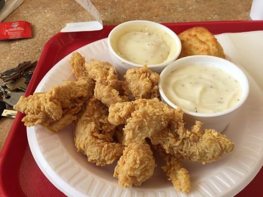 #1 Chicken Tenders with Mashed Potatoes