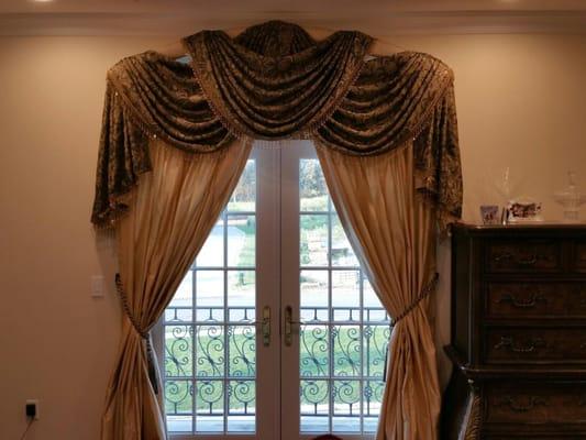 Window treatment by fabric mall