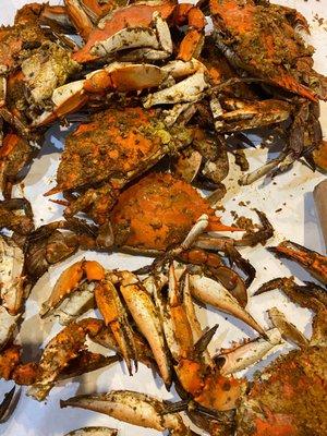 Blue crabs