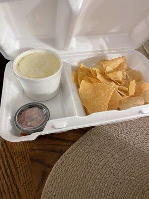 Queso appetizer