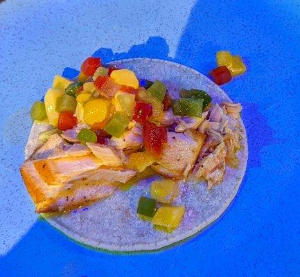 Salmon Taco