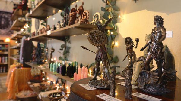 Altar statues, crystals, deities, and altar supplies in Baton Rouge at Soul Roots