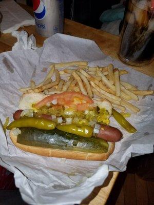 Hot Dog & Fries