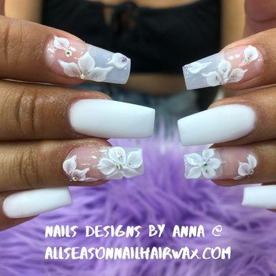 Nails Designs by Anna @
AllSeasonNailHairWax.com