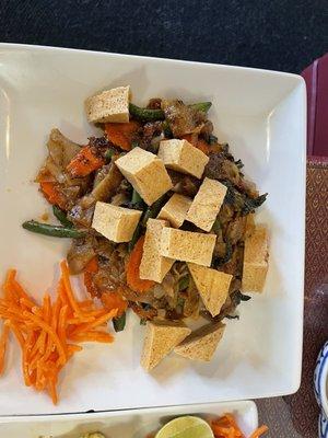 King George with tofu