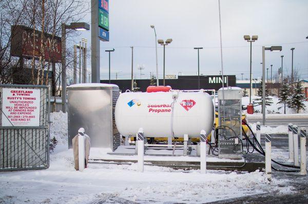 Every station has propane, including a VIP propane program.