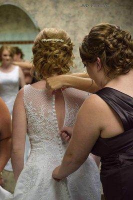 Wedding hair