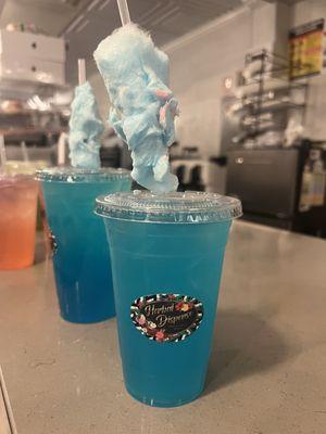 Cotton candy lemonade